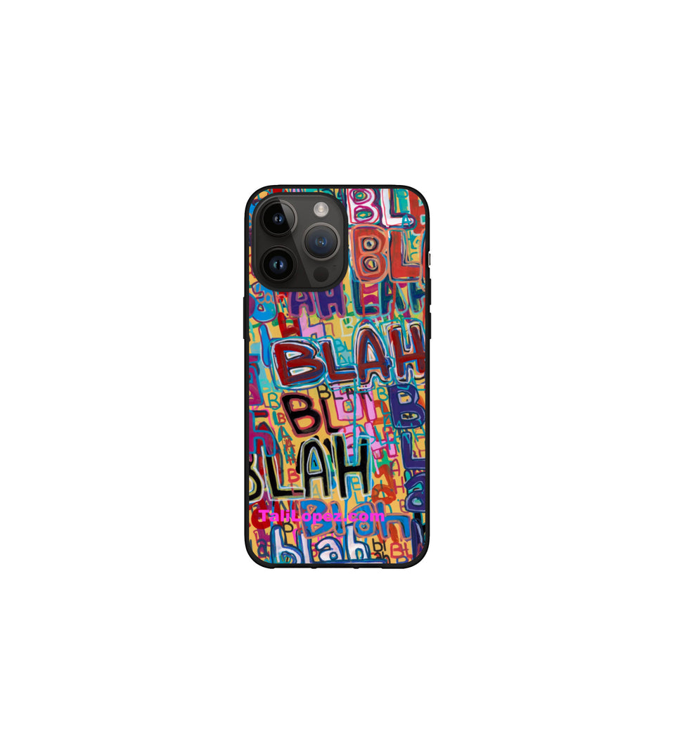 iPhone 15 Blah Cell Phone Case