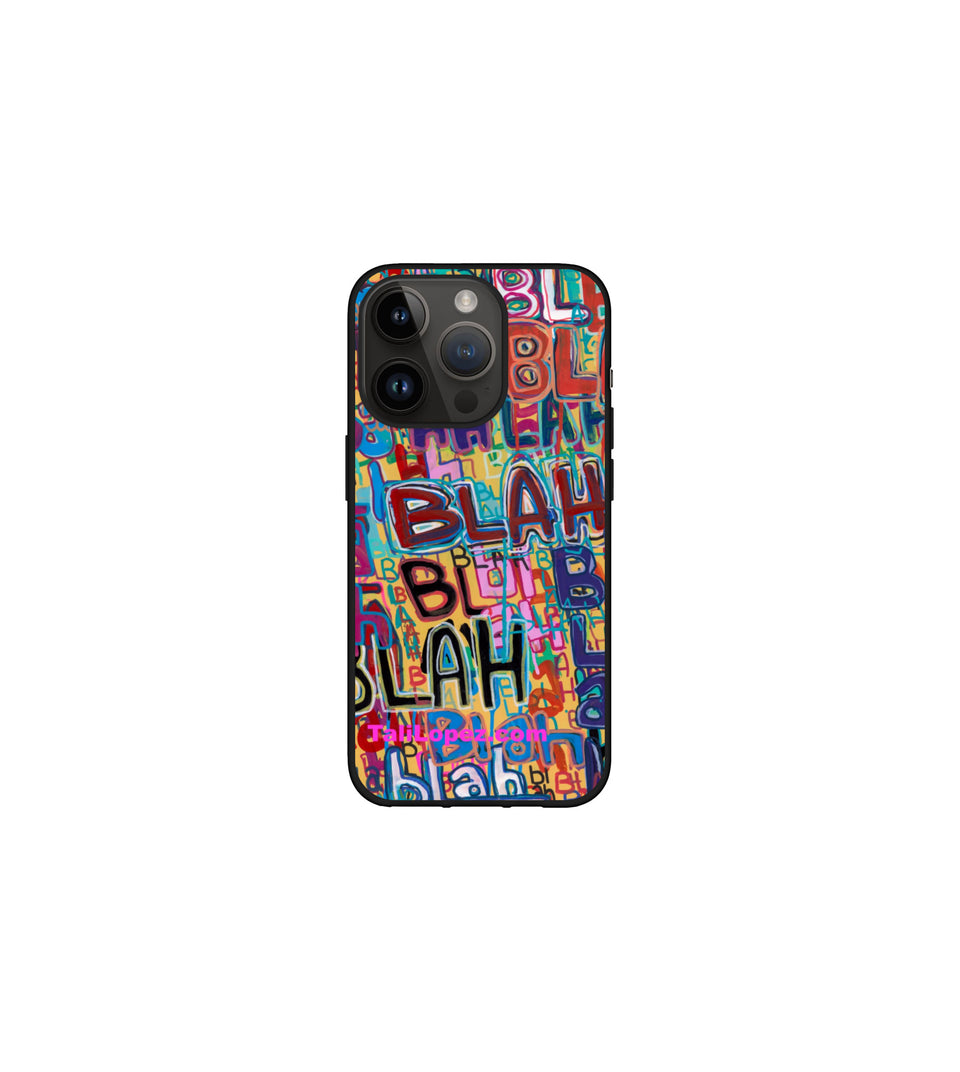 iPhone 15 Blah Cell Phone Case